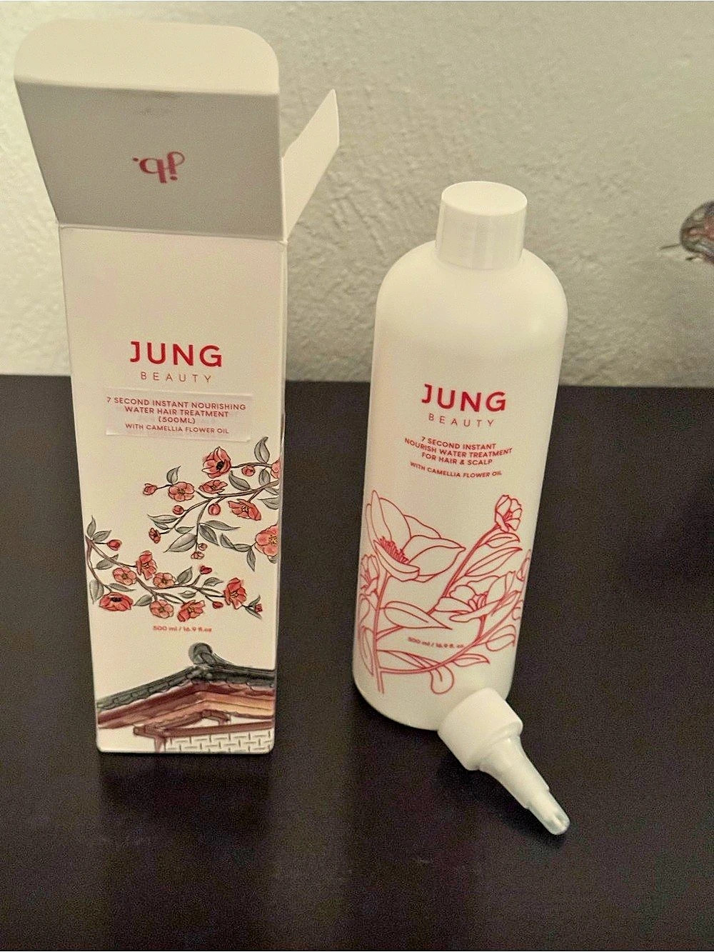 Jung Beauty 7 Second Instant Nourishing Water Hair Treatment with Rice &
